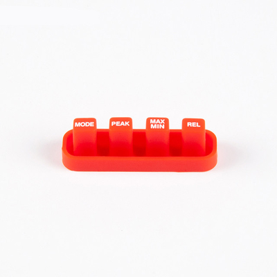 Le silicone conducteur adapté aux besoins du client de boule de carbone de clés en caoutchouc verrouille des clés de machine de position