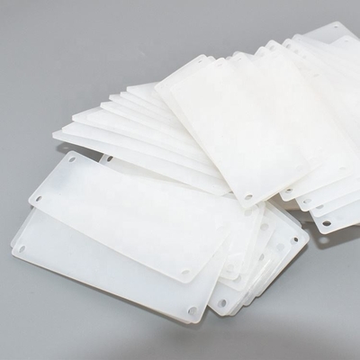 Résistant à hautes températures d'éthylène de propylène de silicone de garniture plate faite sur commande en caoutchouc
