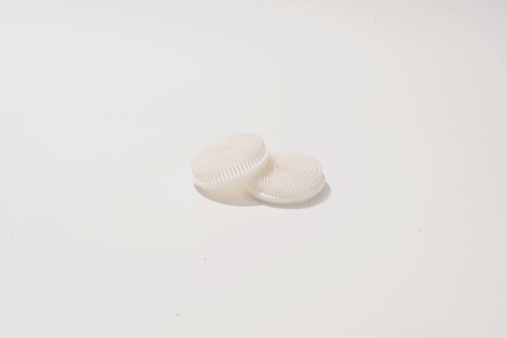 Pièces non toxiques sûres en caoutchouc de silicone de catégorie comestible de tête douce propre faite sur commande de brosse