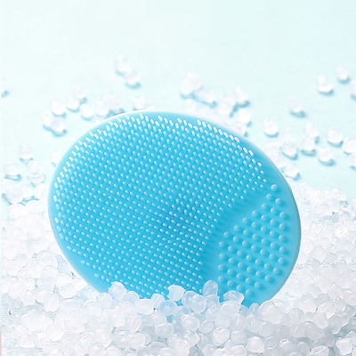 Brosse propre de Bath de bébé de cheveux de silicone de massage de brosse de peigne mou de Bath