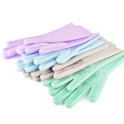 Outils de cuisine pour le lavage des vaisselles Accessoires ménagers Gants de nettoyage en silicone
