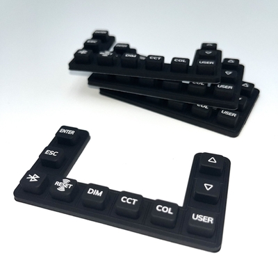 Clavier en caoutchouc de silicone avec rétroéclairage