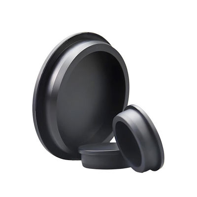 Accessoires personnalisés en caoutchouc de silicone avec bouchon et embouts en caoutchouc de silicone noir