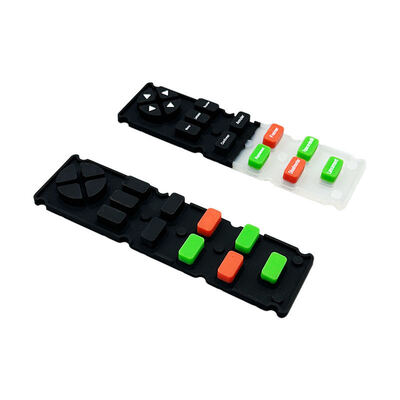 Clavier en caoutchouc de silicone personnalisé à télécommande électronique en caoutchouc avec sensation de pulvérisation et d'huile durable