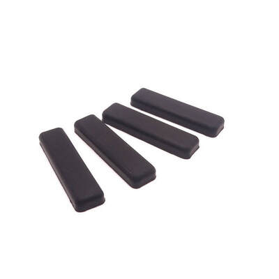 Tampon en caoutchouc de silicone personnalisé en forme de bande longue, patin de pied, tampon de protection découpé en différentes tailles