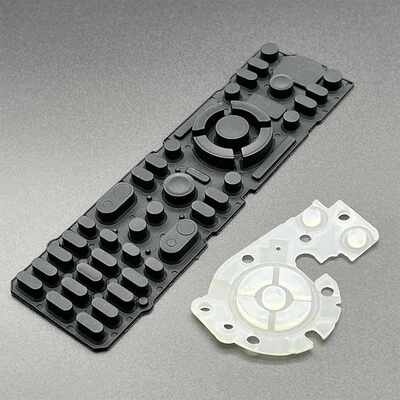 Tastiers en caoutchouc de silicone personnalisés 80 Shore A boutons tactiles étanches pour télécommande