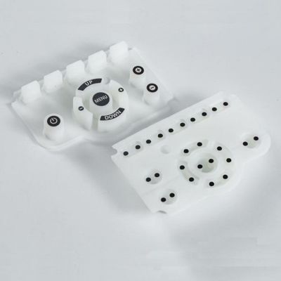 Claviers numériques faits sur commande lumineux faits sur commande en caoutchouc de silicone de silicone