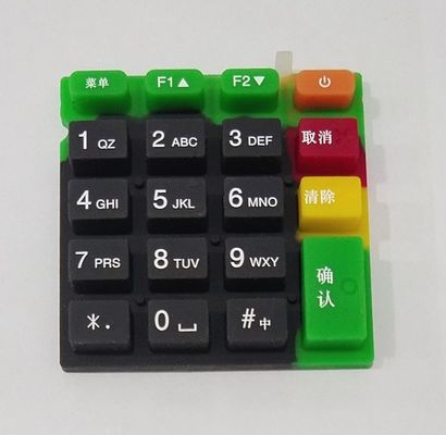 Clavier de silicone de 70 rivages A pour la machine tenue dans la main de position