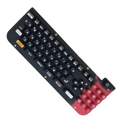 Rivage pliable imperméable A du clavier 30 de silicone d'ordinateur portable de GV