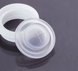 La croix de silicone a fendu la valve de manière de la catégorie comestible une de valves, utilisée dans les liquides tel le miel