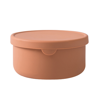 Gamelle réutilisable de silicone de récipient d'entreposage de nourriture avec la grande couverture