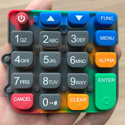 Les clés adaptées aux besoins du client en caoutchouc de silicone de machine de position imperméabilisent durable