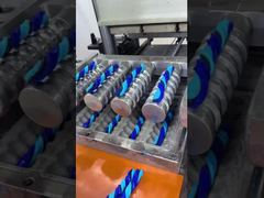 Gobelet pliable en silicone, bouteille portable de sport en silicone de qualité alimentaire, pliable pour le cyclisme, démonstration de la bouteille d'eau