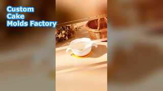 Moule adapté aux besoins du client de gâteau de silicone