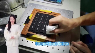 Boutons en caoutchouc de silicone personnalisés pour tout appareil