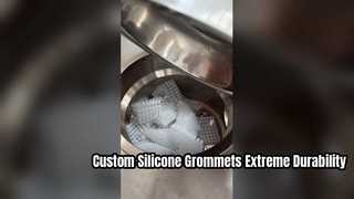 Oeillets en caoutchouc de silicone personnalisés, étanchéité de qualité industrielle